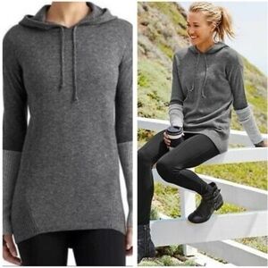 Athleta Nopa Hoodie Merino Wool Sweater